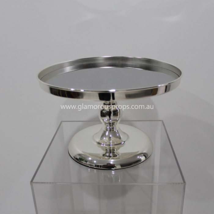 Silver lux cake stand
